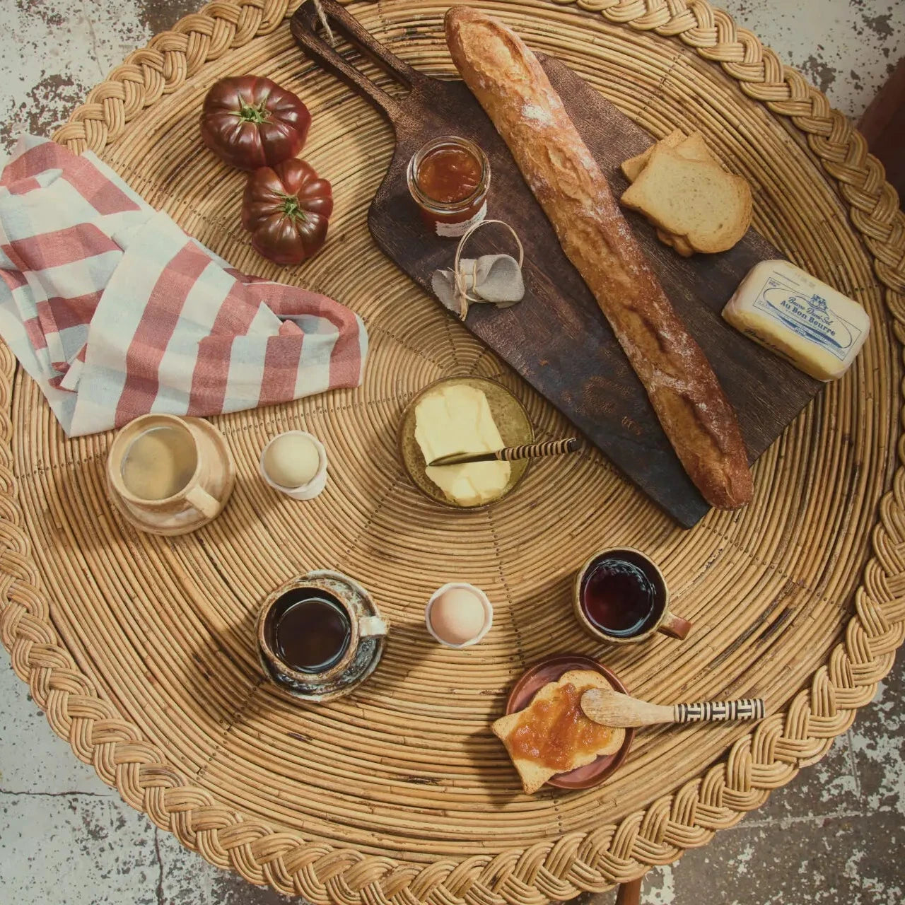 Serveringsbræt/Skærebræt - 60 cm