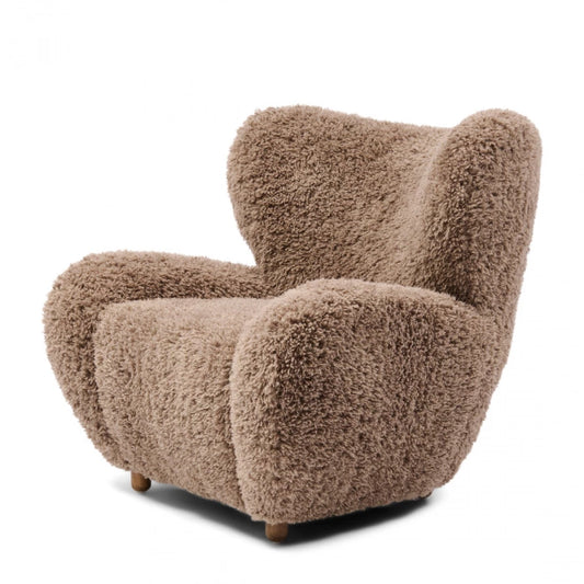 Courchevel Lænestol –  Raccoon Taupe