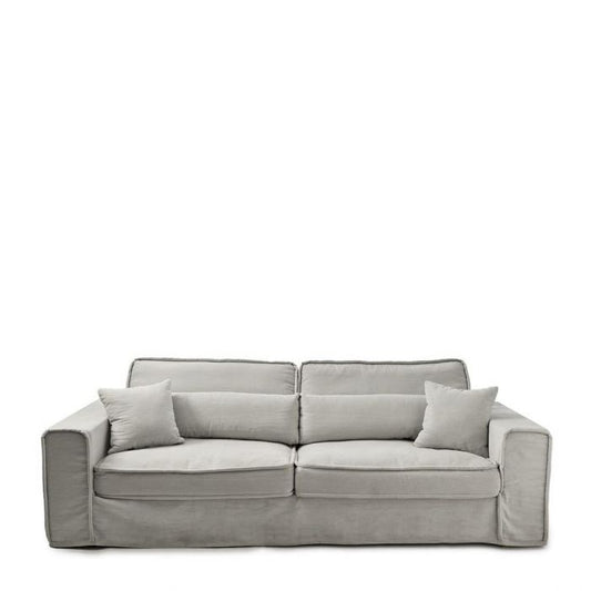 Metropolis - 3,5 Personers Sofa -  Askegrå
