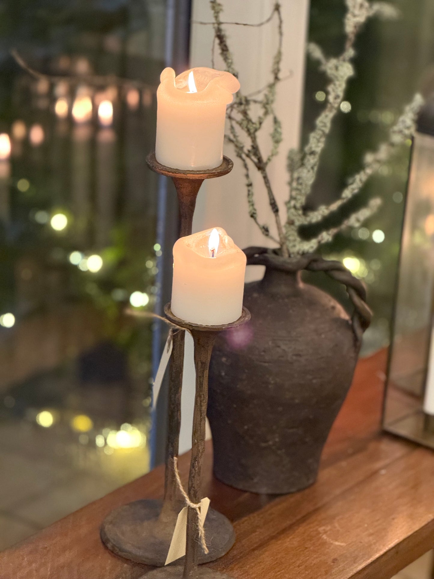 Kurvetaske - Stribet - Medium