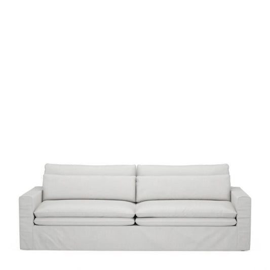 Continental - 3,5 Personers Sofa – Håndlavet Komfort I Tidløst Design - Grå