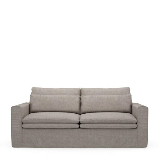 Continental - 2,5-Personers Sofa – Blød Komfort Med Elegant Detalje - Stone