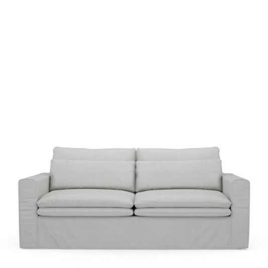 Continental - 2,5 Personers Sofa – Blød Komfort Med Elegant Detalje - Askegrå
