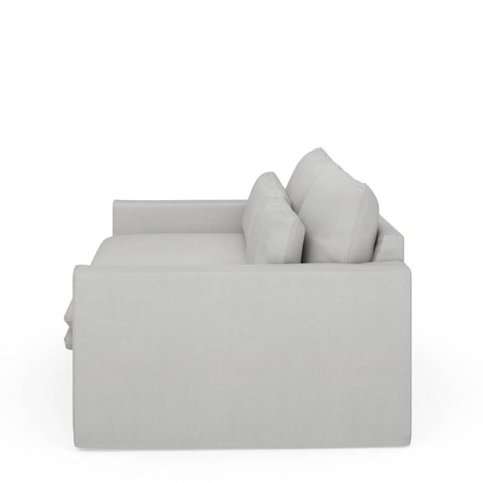 Continental - 2,5 Personers Sofa – Blød Komfort Med Elegant Detalje - Askegrå