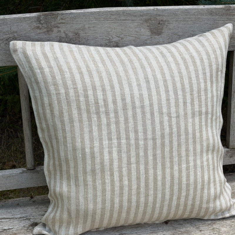 Beige og sand hør 60x60
