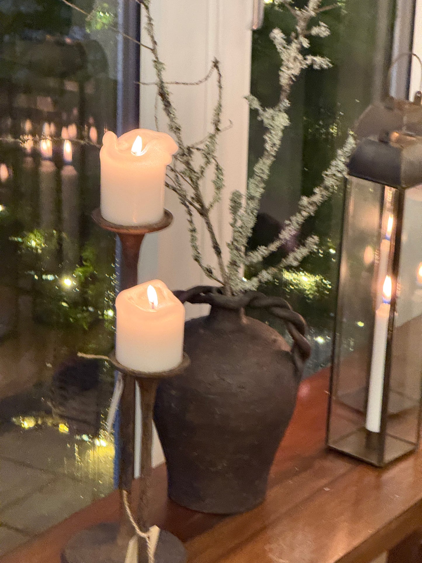 Kurvetaske - Stribet - Medium