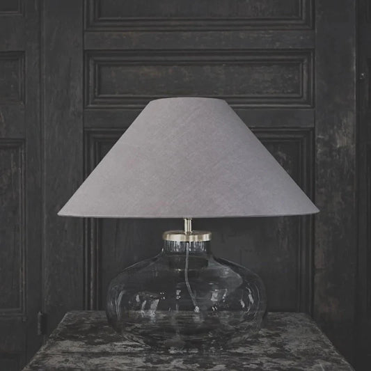 Bordlampe I Glas
