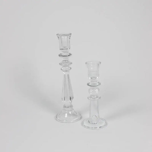 Lysestage I Glas - Yvette