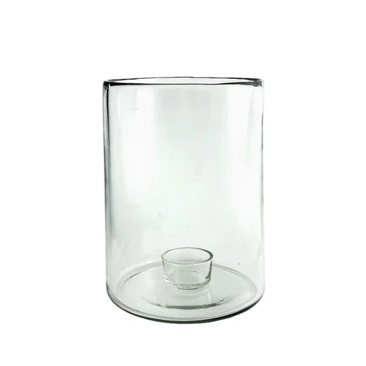 2. Sorterings Glas Lysestage - Stor
