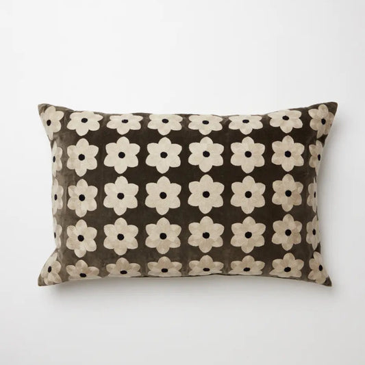 Daisy Pudebetræk - Taupe - 40 x 60 cm
