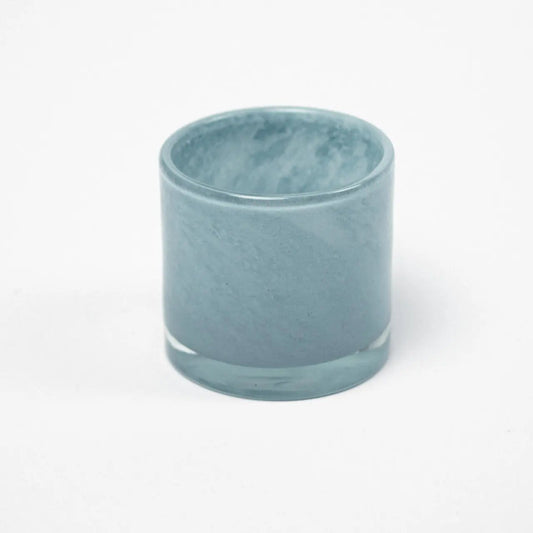 Nilla Fyrfadsstage - Lyseblå - 10 cm