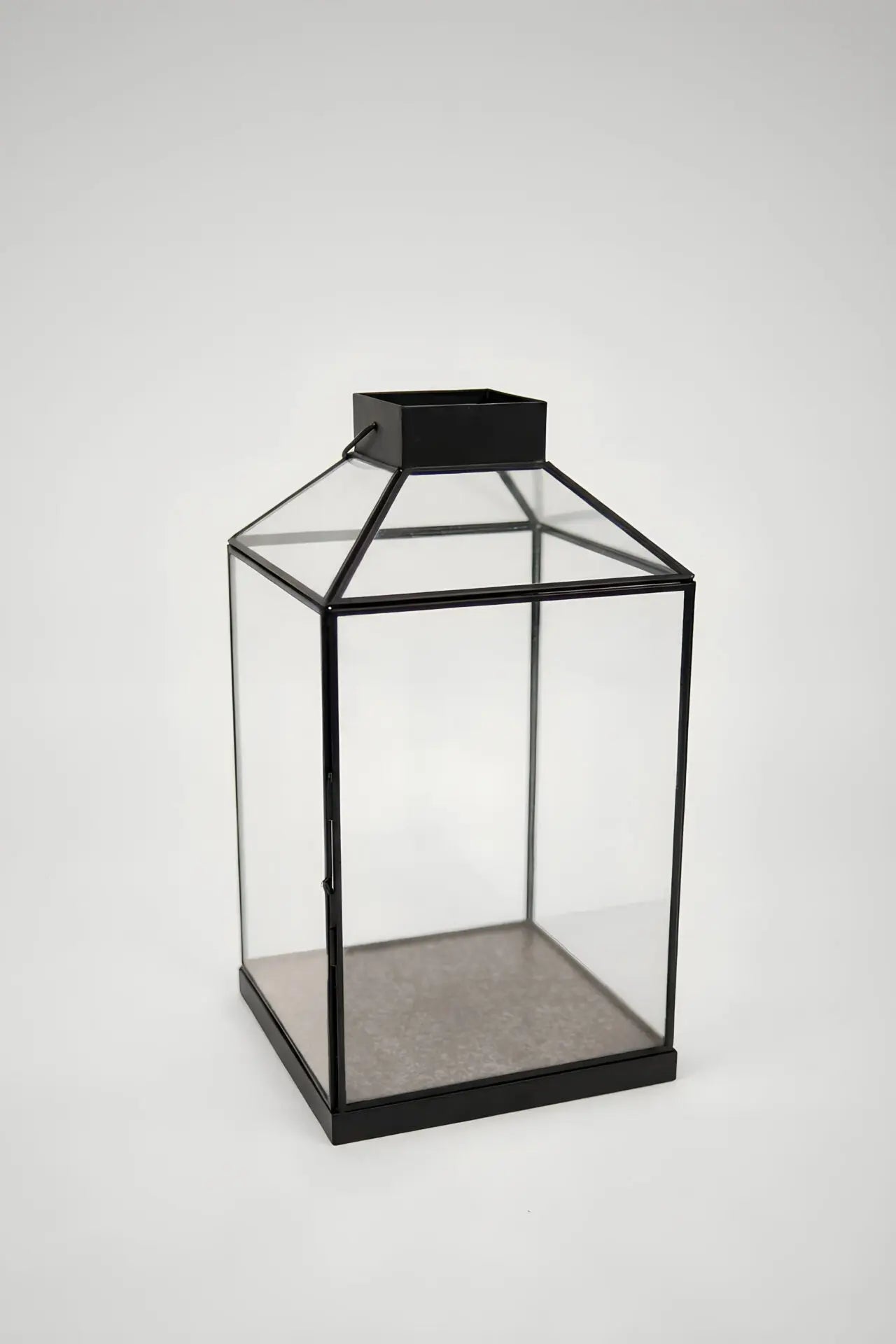 Korfu Lanterne - Stor - Brun