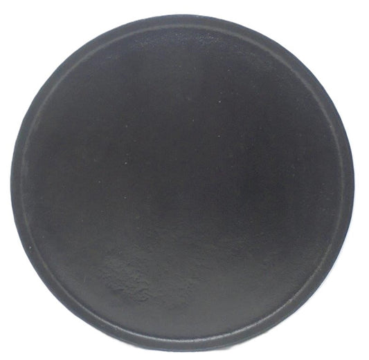 Sort Metal Fad - Stor Ø 43