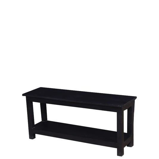 Bænk Med Hylde - 100x30x45 cm