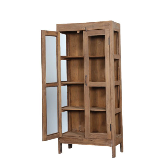 Vitrineskab - 68x33x143 cm