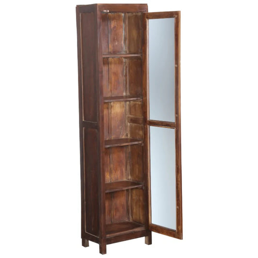 Vitrineskab - 45x31x183 cm