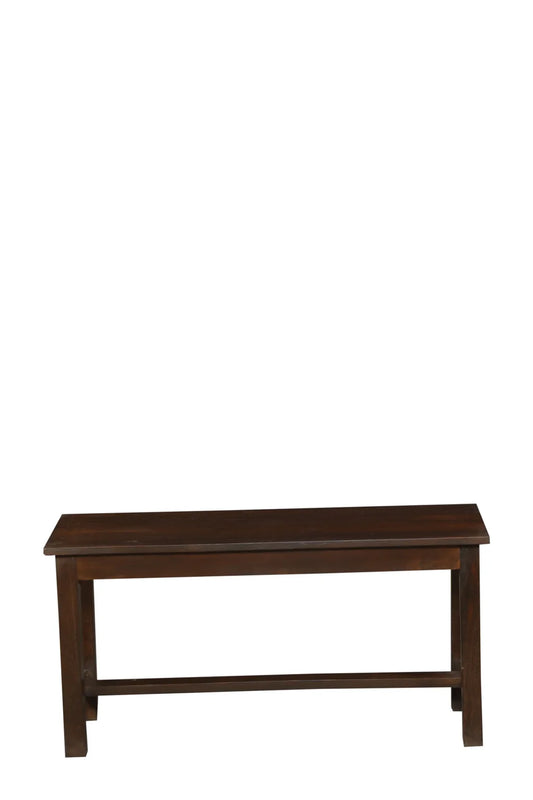 Bænk  U. Hylde - Brun - 100 x 35 x 46