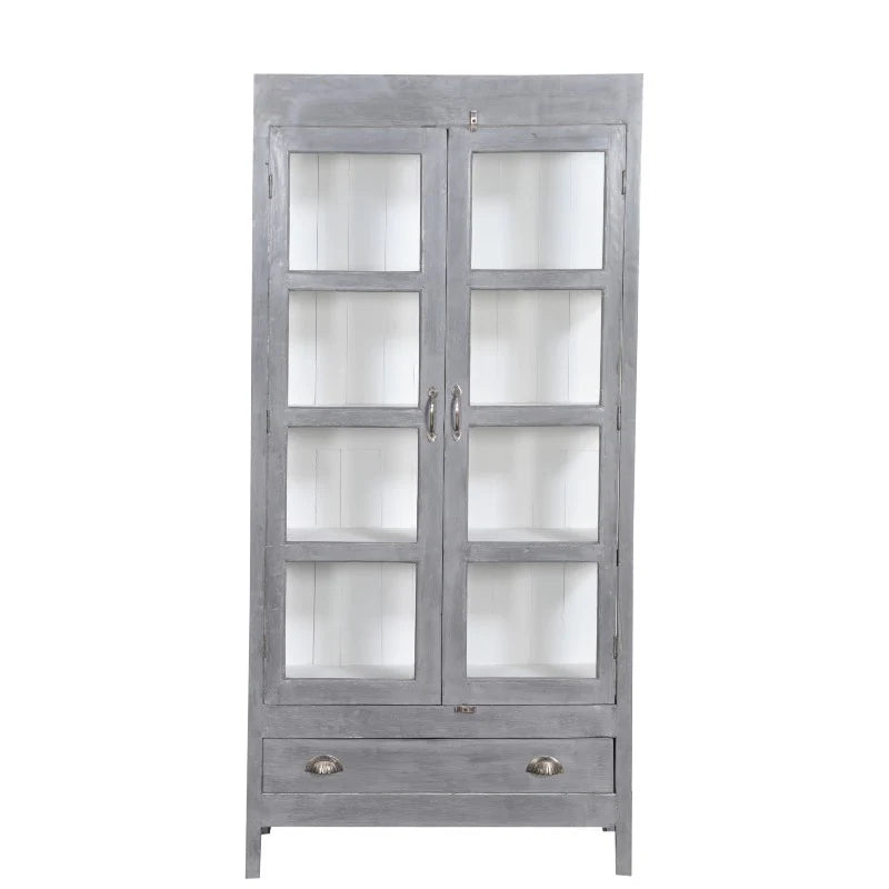 Vitrineskab - 85x40x177 cm