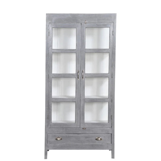 Vitrineskab - 85x40x177 cm