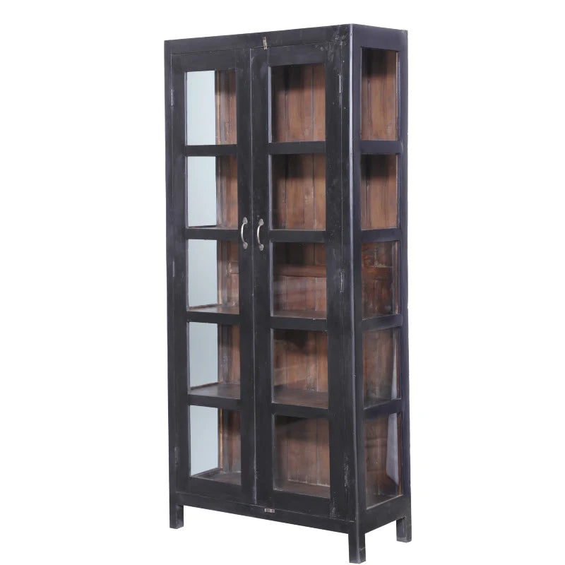 Vitrineskab - 90x40x198 cm