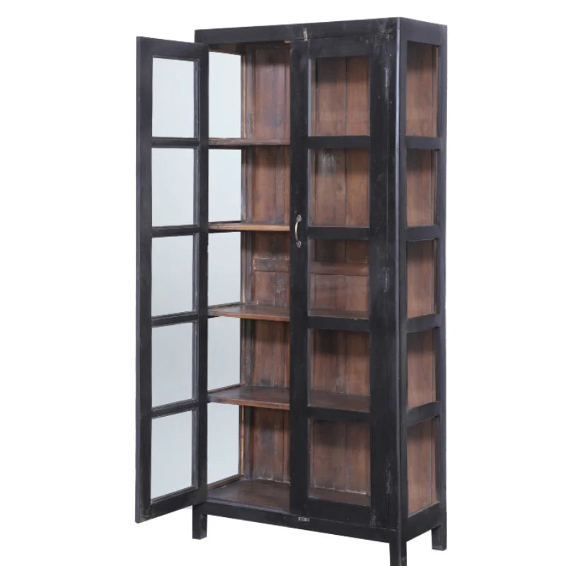 Vitrineskab - 90x40x198 cm