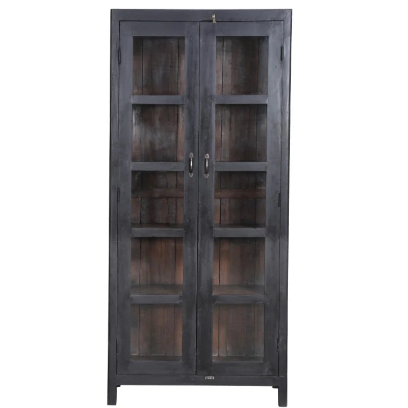 Vitrineskab - 90x40x198 cm