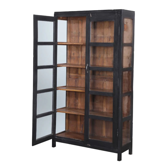 Stort Vitrineskab - 107x38x192 cm