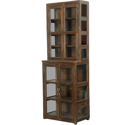 Vitrineskab -83x50x228 cm