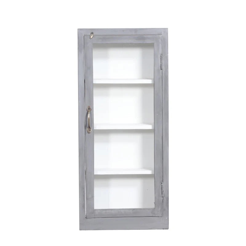 Wall cabinet - 40x15x90 cm - Grey