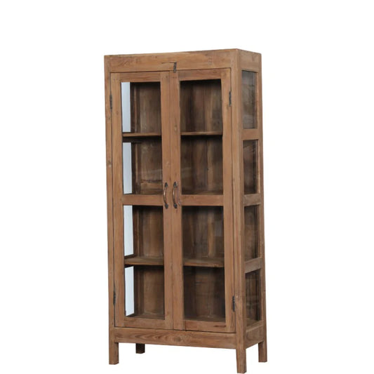 Vitrineskab - 68x33x143 cm