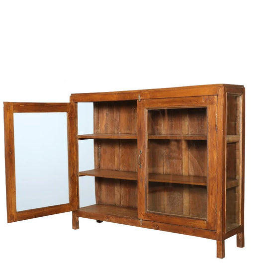 Skænk/Vitrineskab - 122X30X102 cm