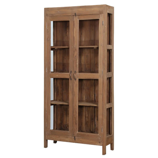 Vitrineskab - 87x31x183 cm