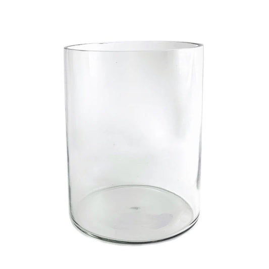 Lille Cylinder Glas Vase - Klar