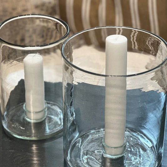 Glas Lysestage - Stor