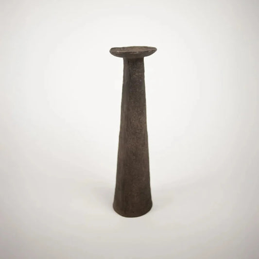 Rustik lysestage - H: 36 cm
