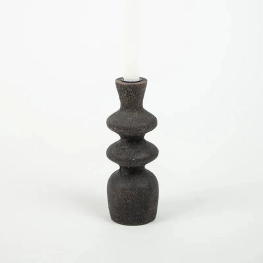 Lysestage I Træ - 20,5 cm