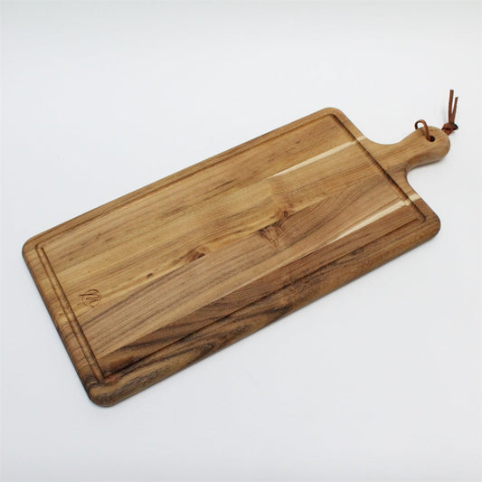 Rektangulært Skærebræt - Teaktræ 28x38 cm