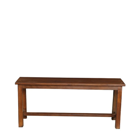 Bænk Brun - 110x30x47 cm